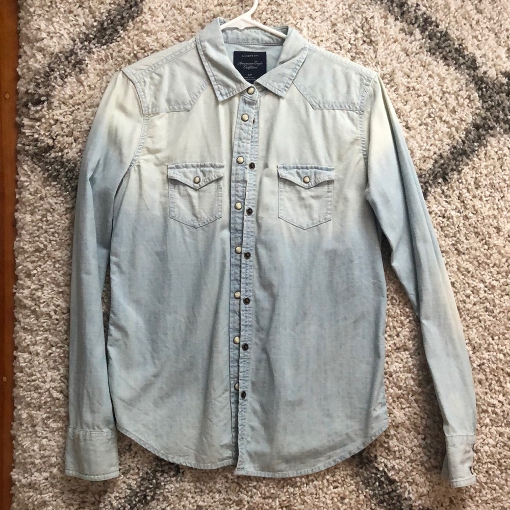 American Eagle denim shirt